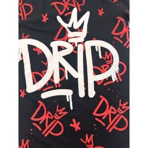 Launder by Bailey Apparel Graphic Print DRIP‎ Paisley T-Shirt Men's Size S skate